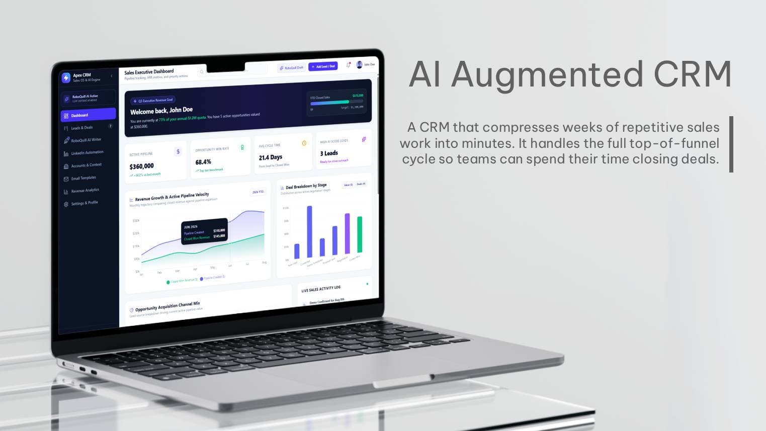 Turned an AI-generated CRM into one that could survive real customers